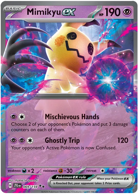 Mimikyu ex 069 - Journey Together Pokesingles