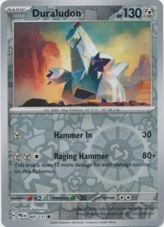 Duraludon Reverse Holo 069 Pokesingles