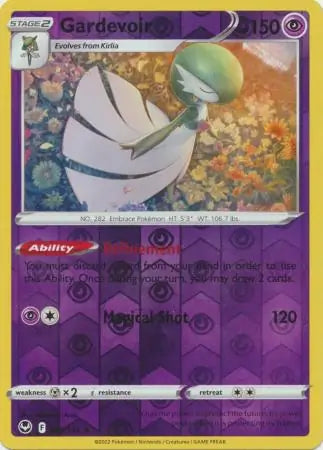 Gardevoir Reverse Holo 069, Silver Tempest | Sword & Shield, , 0.00 kr, Pokesingles. Kjøp pokemon kort til lave priser hos oss.