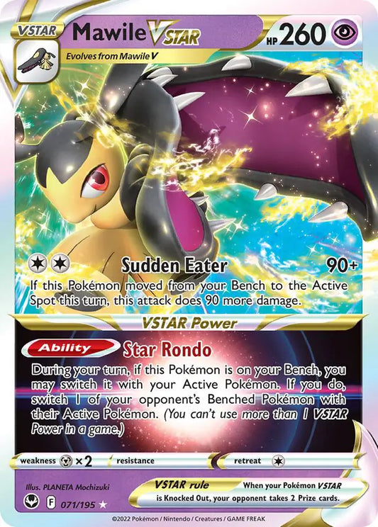 Mawile VSTAR 071, Silver Tempest | Sword & Shield, , 0.00 kr, Pokesingles. Kjøp pokemon kort til lave priser hos oss.