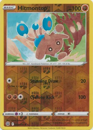 Hitmontop Reverse Holo 072, Brilliant Stars | Sword & Shield, , 0.00 kr, Pokesingles. Kjøp pokemon kort til lave priser hos oss.