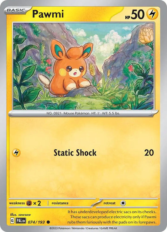 Pawmi Cosmos Holo 74 - Miscellaneous Promos Pokesingles