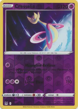Cresselia Reverse Holo 074, Lost Origin | Sword & Shield, , 0.00 kr, Pokesingles. Kjøp pokemon kort til lave priser hos oss.
