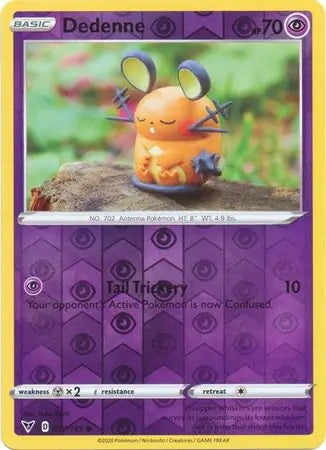Dedenne Reverse Holo 077 - Vivid Voltage