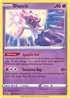 Diancie 079 - Vivid Voltage Pokesingles