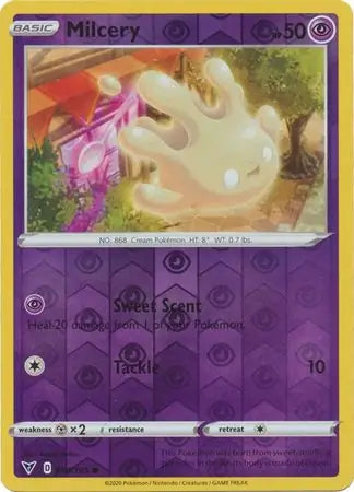 Milcery Reverse Holo 080 - Vivid Voltage