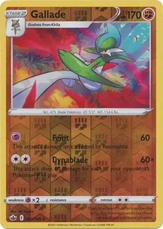 Gallade Reverse Holo 081