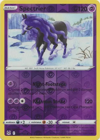 Spectrier Reverse Holo 081, Lost Origin | Sword & Shield, , 0.00 kr, Pokesingles. Kjøp pokemon kort til lave priser hos oss.