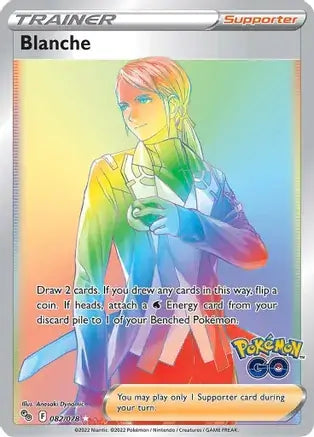 82 Blanche, Pokemon Go | Sword & Shield, , 100.00 kr, Pokesingles. Kjøp pokemon kort til lave priser hos oss.