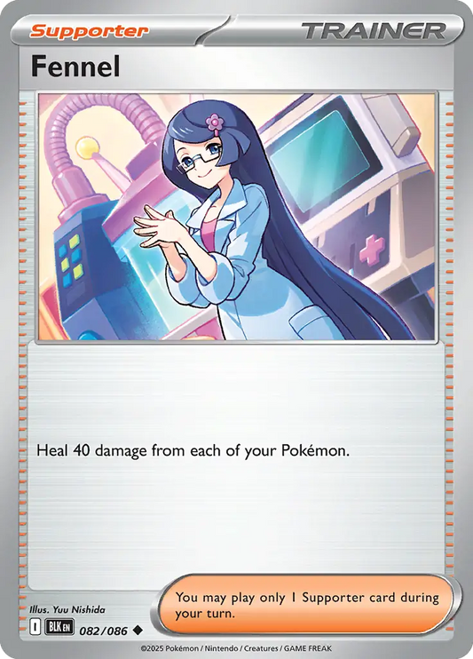 Fennel 082 - Black Bolt Pokesingles