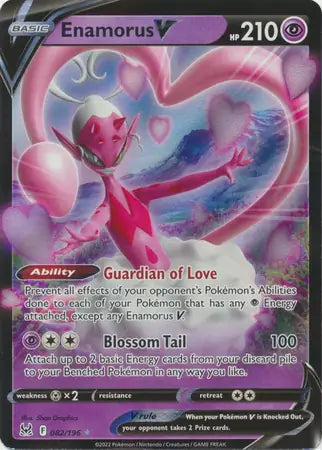 Enamorus V 082, Lost Origin | Sword & Shield, , 0.00 kr, Pokesingles. Kjøp pokemon kort til lave priser hos oss.