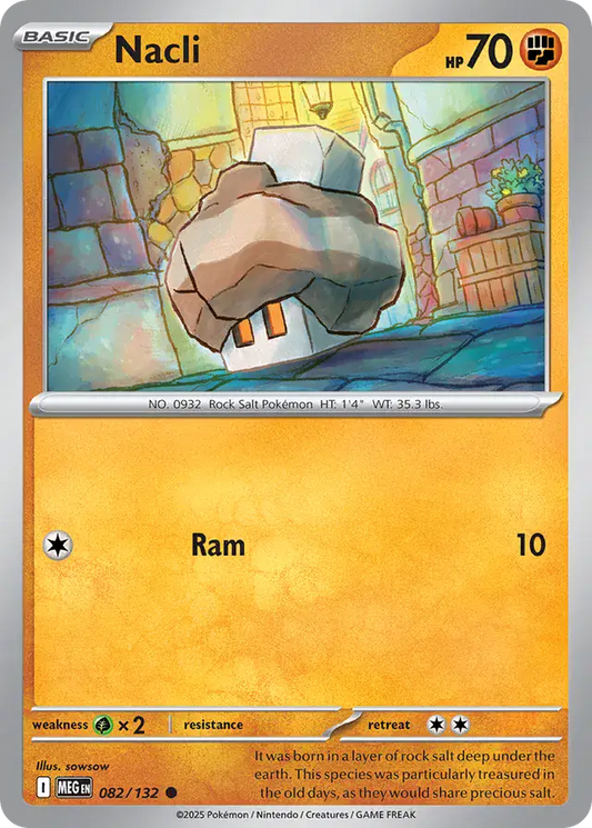 Nacli 082 - Mega Evolution Pokesingles