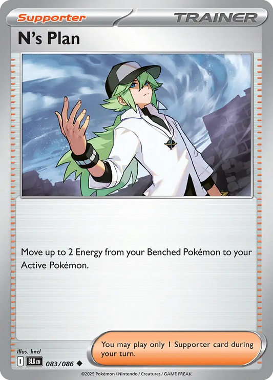 N's Plan 083 - Black Bolt Pokesingles