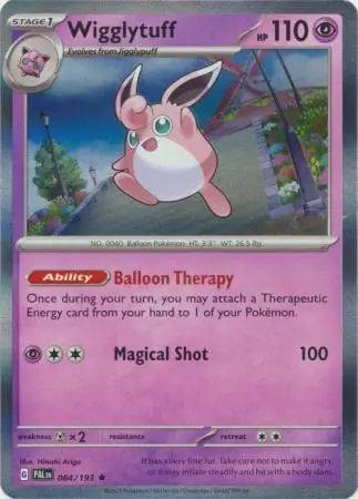 Wigglytuff 084 - Paldea Evolved, Paldea Evolved | Scarlet & Violet, , 5.00 kr, Pokesingles. Kjøp pokemon kort til lave priser hos oss.
