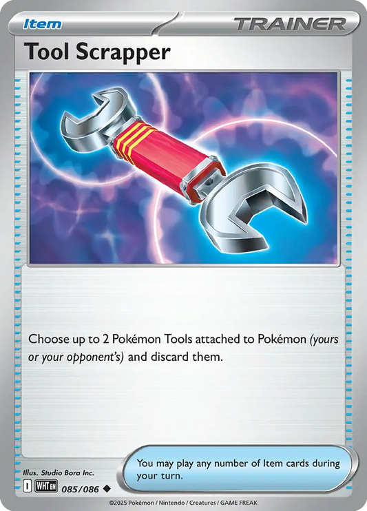 Tool Scrapper 085 - White Flare Pokesingles