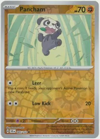 Pancham Reverse Holo 085 - Stellar Crown Pokesingles