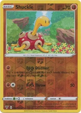 Shuckle Reverse Holo 085 - Vivid Voltage Pokesingles