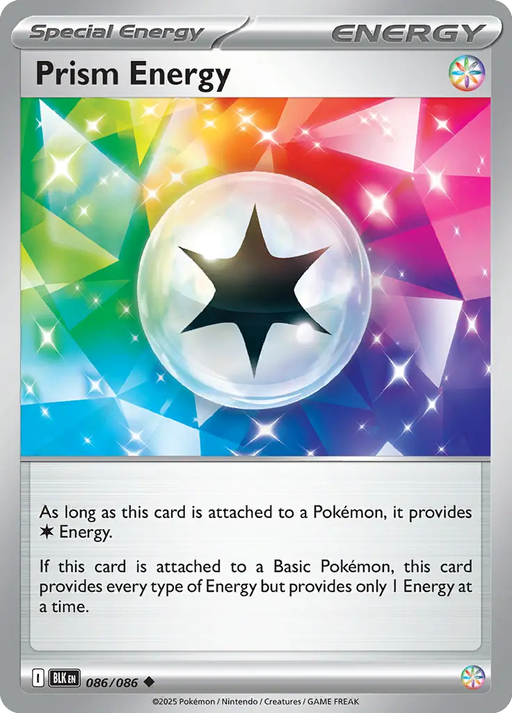 Prism Energy 086 - Black Bolt Pokesingles