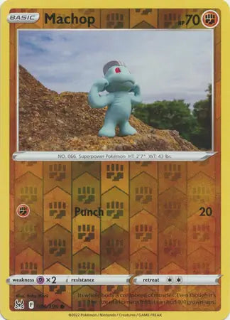 Machop Reverse Holo 086, Lost Origin | Sword & Shield, , 0.00 kr, Pokesingles. Kjøp pokemon kort til lave priser hos oss.