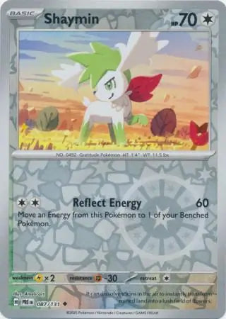 Shaymin Reverse Holo 087 Pokesingles