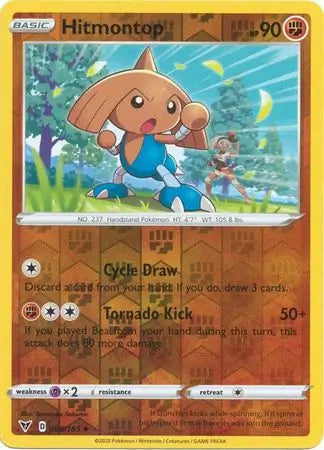 Hitmontop Reverse Holo 088 - Vivid Voltage