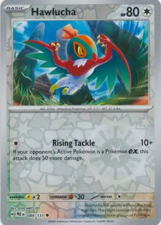 Hawlucha Reverse Holo 089 Pokesingles