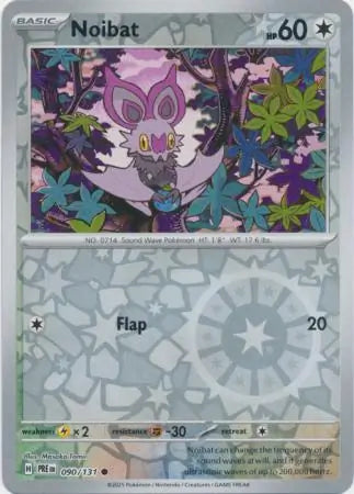 Noibat Reverse Holo 090 Pokesingles