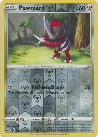 Pawniard Reverse Holo 091, Crown Zenith | Sword & Shield, , 0.00 kr, Pokesingles. Kjøp pokemon kort til lave priser hos oss.