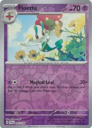 092 Floette - Reverse Holo, Scarlet & Violet Base, , 4.00 kr, Pokesingles. Kjøp pokemon kort til lave priser hos oss.