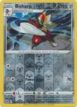 Bisharp Reverse Holo 093, Crown Zenith | Sword & Shield, , 0.00 kr, Pokesingles. Kjøp pokemon kort til lave priser hos oss.