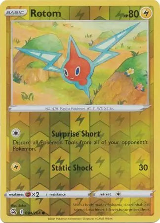 Rotom Reverse Holo 094, Fusion Strike | Sword & Shield, , 2.00 kr, Pokesingles. Kjøp pokemon kort til lave priser hos oss.