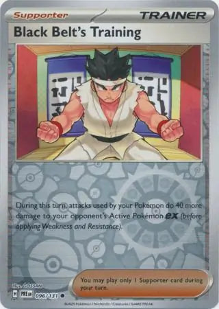 Black Belt's Training Reverse Holo 096 Pokesingles