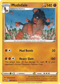 Mudsdale 097 - Vivid Voltage Pokesingles