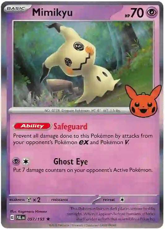 Mimikyu 97 -  Trick or Trade 2023 97 -  Trick or Trade 2023 Pokesingles