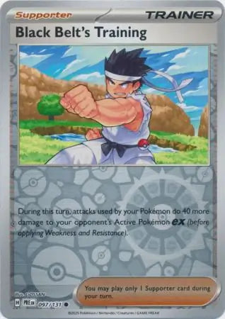 Black Belt's Training Reverse Holo 097 Pokesingles