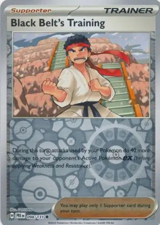 Black Belt's Training Reverse Holo 098 Pokesingles
