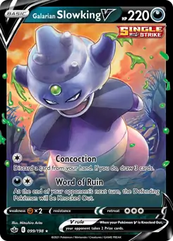 Galarian Slowking V 099