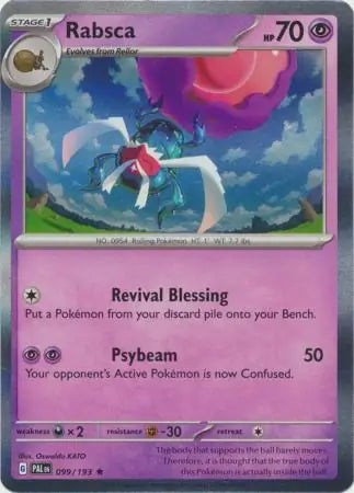 Rabsca 099 - Paldea Evolved, Paldea Evolved | Scarlet & Violet, , 5.00 kr, Pokesingles. Kjøp pokemon kort til lave priser hos oss.