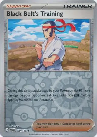 Black Belt's Training Reverse Holo 099 Pokesingles