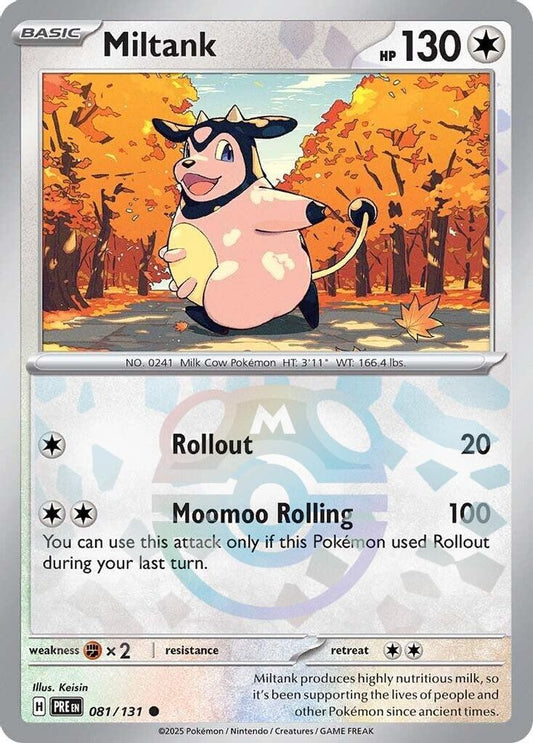 Miltank (Master Ball Pattern) 81 - Prismatic Evolutions