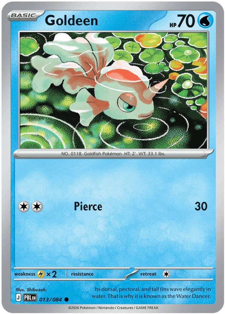 Goldeen 013/084 - Pitch Black