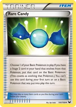 Rare Candy 100 - Dark Explorers Pokesingles