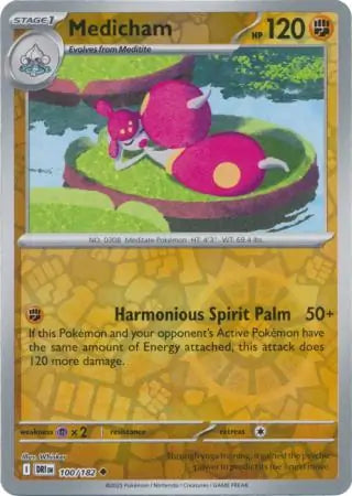 Medicham Reverse Holo 100 - Destined Rivals Pokesingles