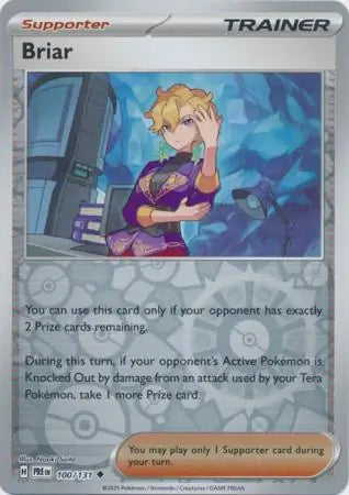 Briar Reverse Holo 100 Pokesingles
