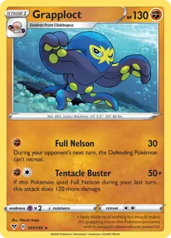 Grapploct 101 - Vivid Voltage Pokesingles