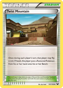 Twist Mountain 101 - Dark Explorers Pokesingles