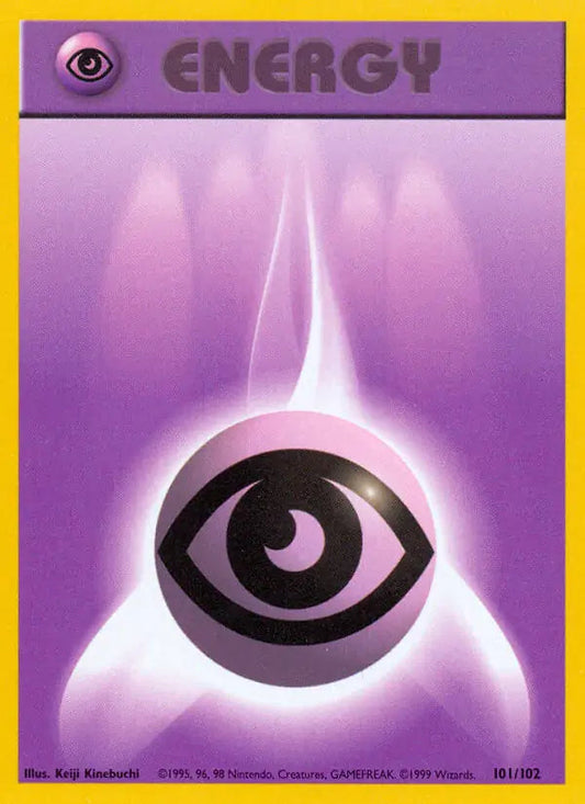 Psychic Energy 101 - Base Set Unlimited Pokesingles