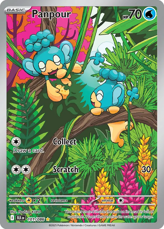 Panpour 101 - Black Bolt Pokesingles