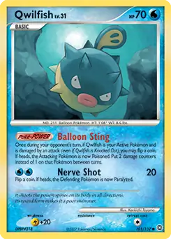 Qwilfish 101 - Secret Wonders Pokesingles