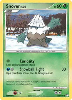 Snover 101 - Mysterious Treasures Pokesingles